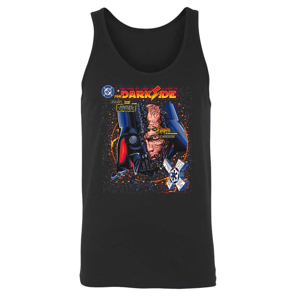 Unisex Jersey Tank - Q6NVZB8L - Black - 1