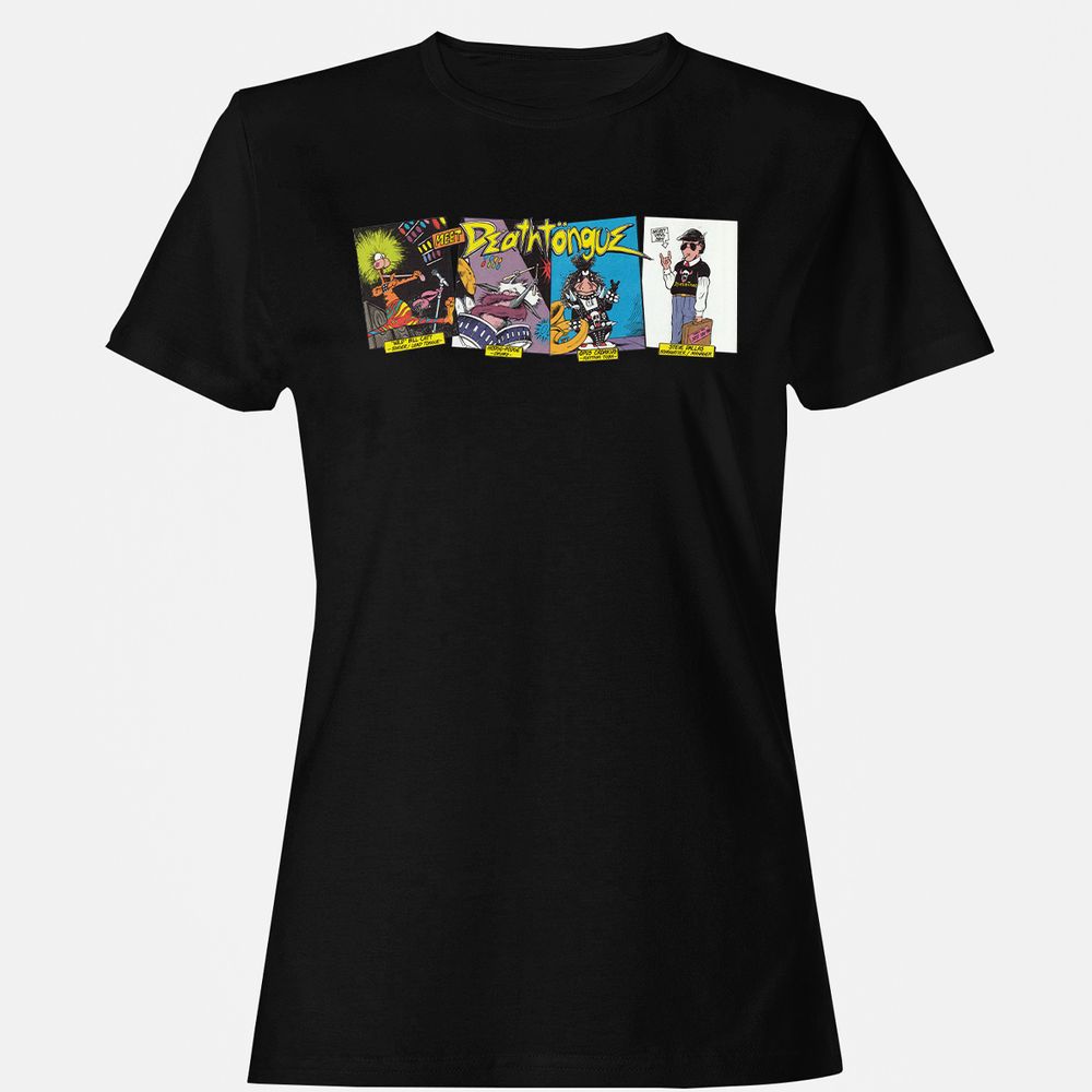 Women's T-Shirt - DG5VUDVR - Black - 1