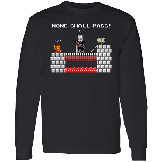 Long Sleeve T-Shirt - JZ63X5RR - Black - 1