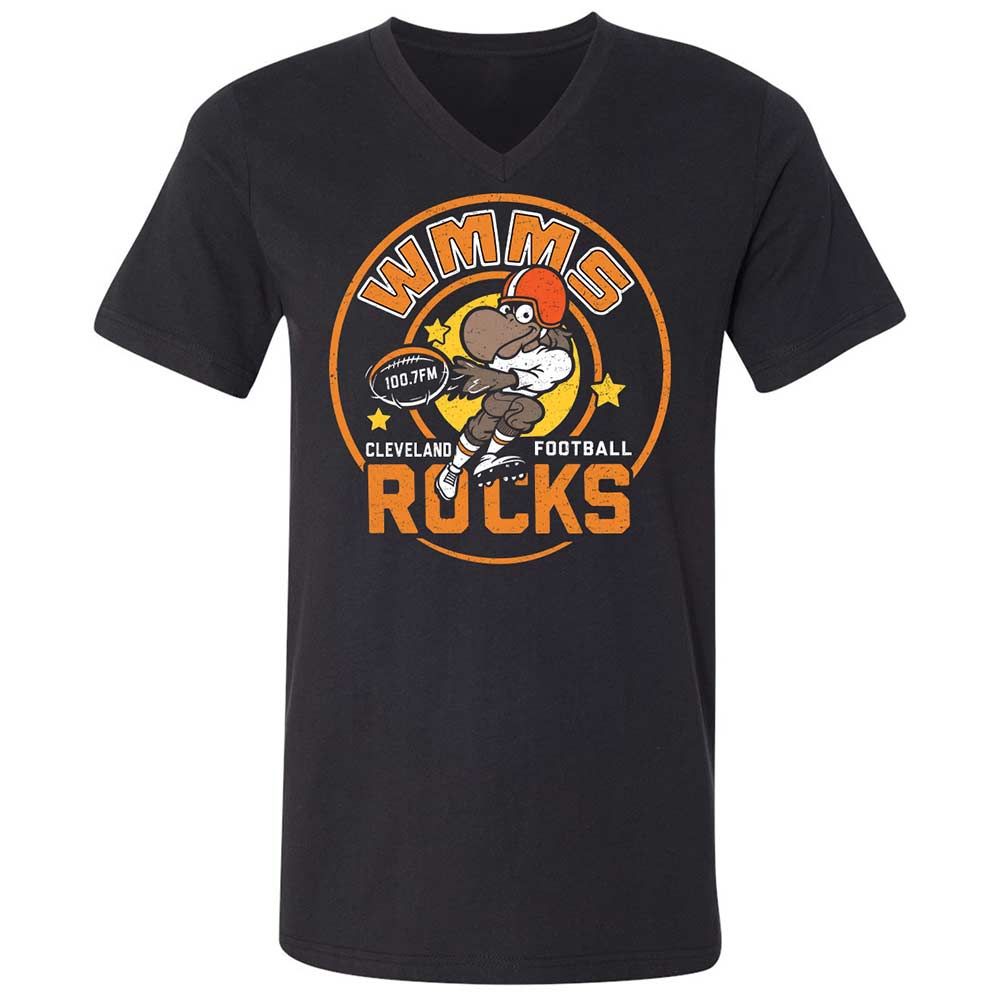 Unisex V-Neck T-Shirt - 2EJG4RFE - Black - 1