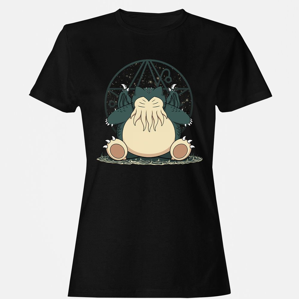 Women's T-Shirt - 7MCJXJPX - Black - 1