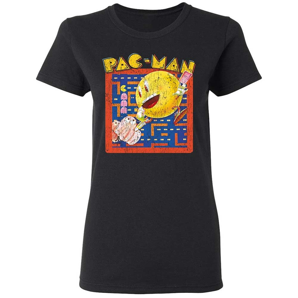 Women's T-Shirt - 7LC6FZKV - Black - 1
