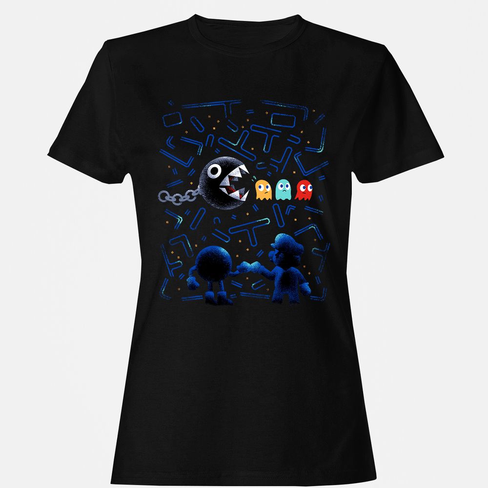 Women's T-Shirt - W1PSVKFV - Black - 1