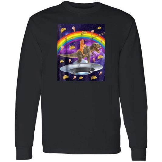 Long Sleeve T-Shirt - GVBWT27C - Black - 1