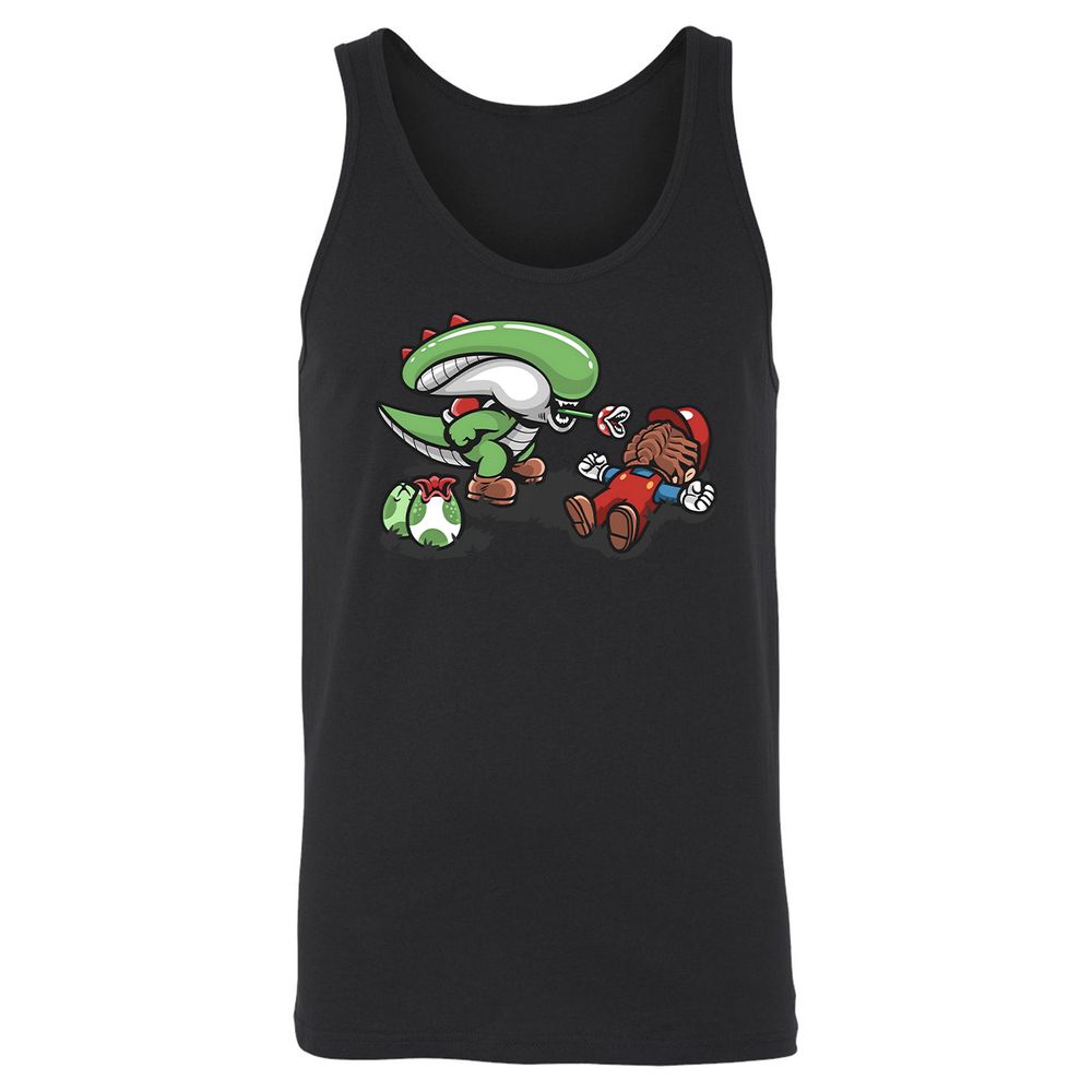 Unisex Jersey Tank - C83SR9YF - Black - 1