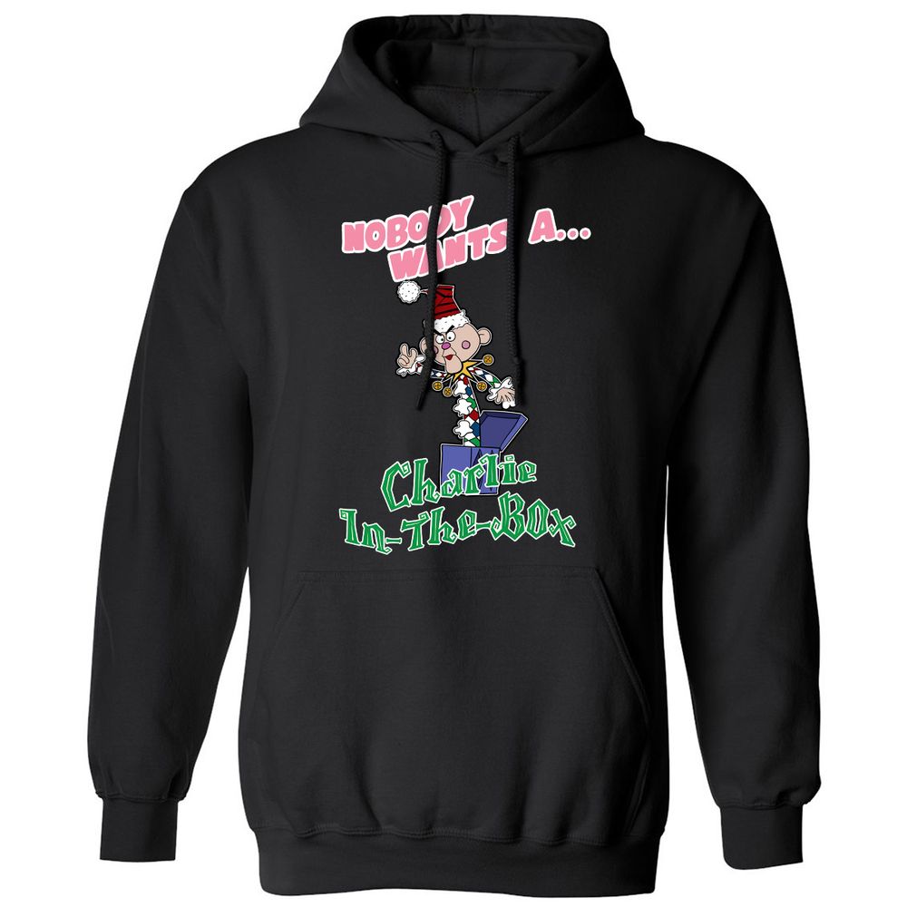 Classic Unisex Hoodie - GHMQCXWN - Black - 1