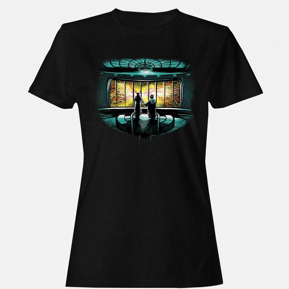 Women's T-Shirt - BVTYWA3K - Black - 1