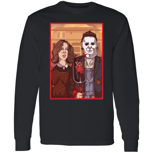 Long Sleeve T-Shirt - TRA8YC86 - Black - 1