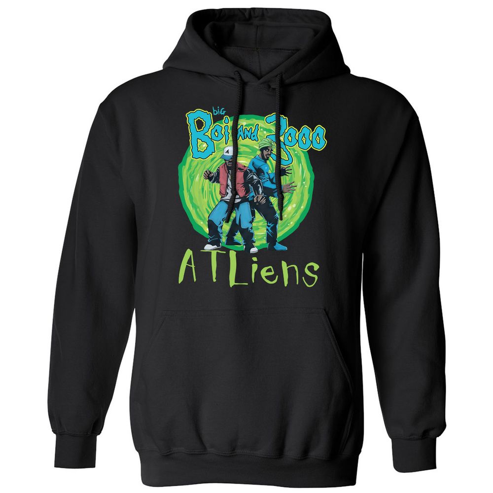 Classic Unisex Hoodie - ZR768XPA - Black - 1