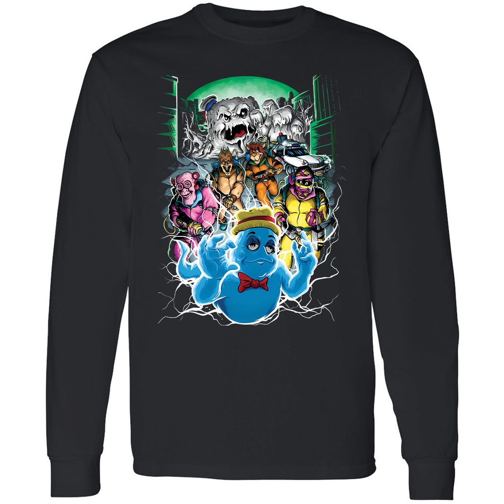 Long Sleeve T-Shirt - WUJU2WBG - Black - 1