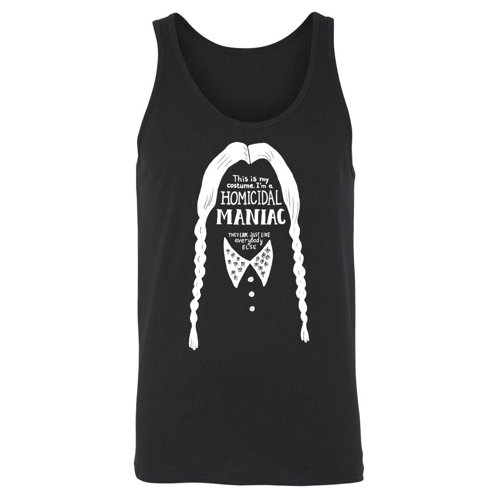 Unisex Jersey Tank - U86K82BP - Black - 1