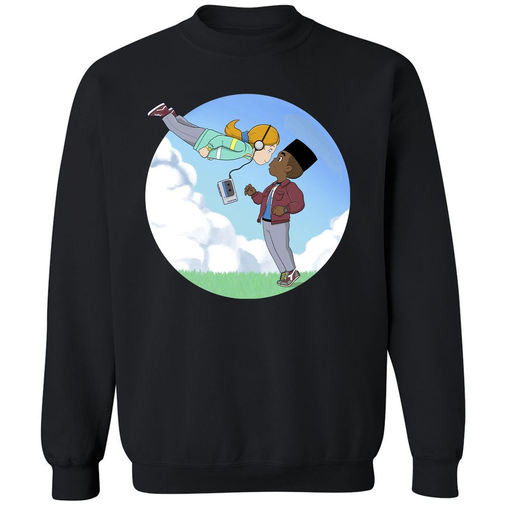 Classic Unisex Sweatshirt - Z8NKBKWB - Black - 1