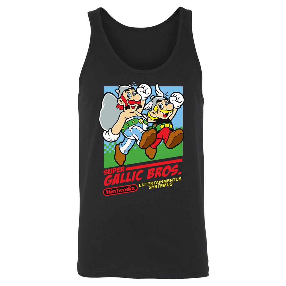 Unisex Jersey Tank - UNG5RFSS - Black - 1