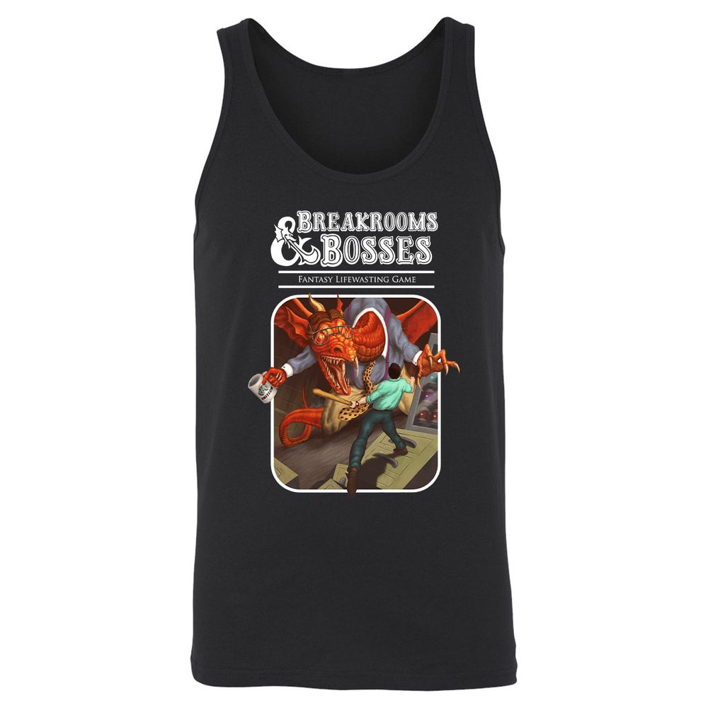 Unisex Jersey Tank - RPCJSNF8 - Black - 1