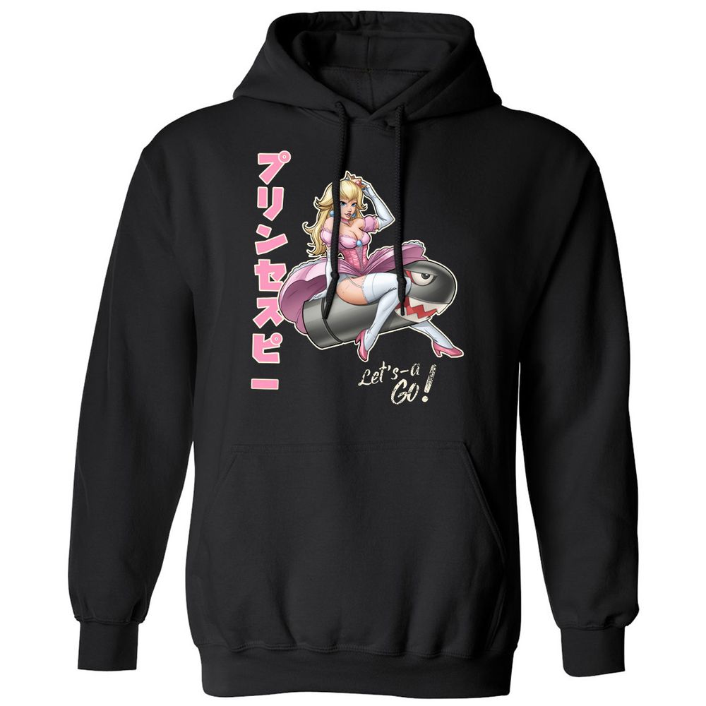 Classic Unisex Hoodie - 375GEN6V - Black - 1