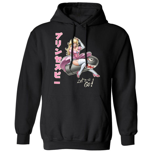 Classic Unisex Hoodie - 375GEN6V - Black - 1