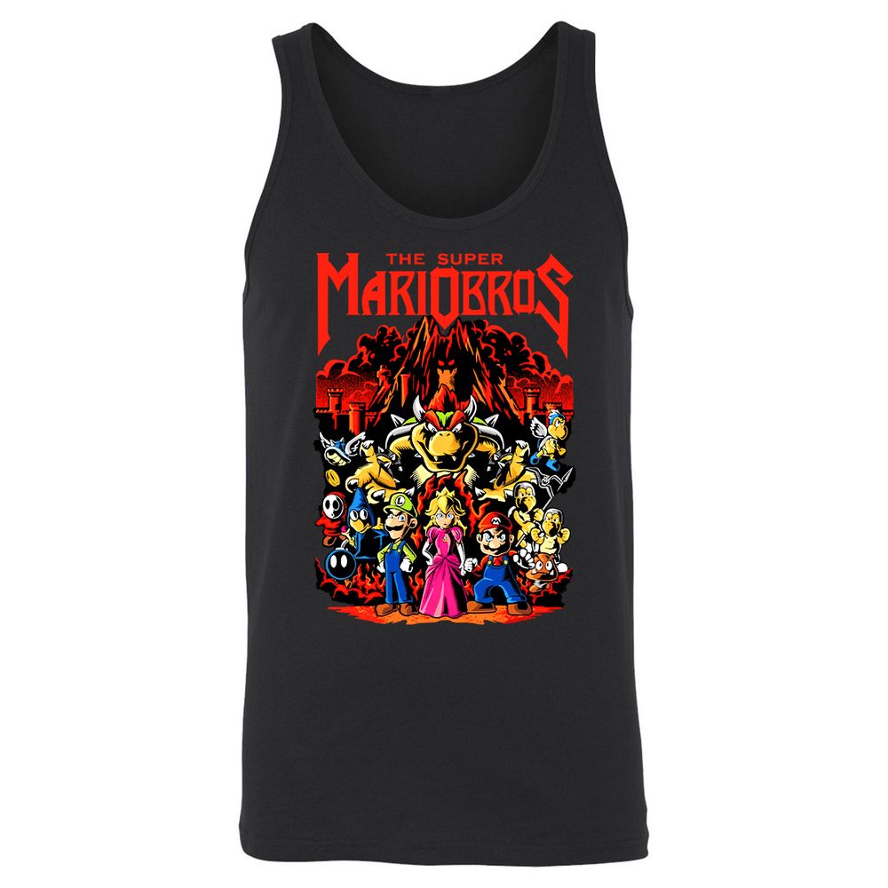 Unisex Jersey Tank - JDJ9BRS7 - Black - 1