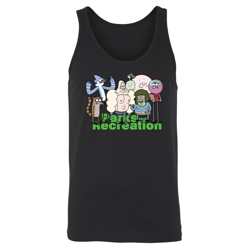 Unisex Jersey Tank - C52BEF82 - Black - 1