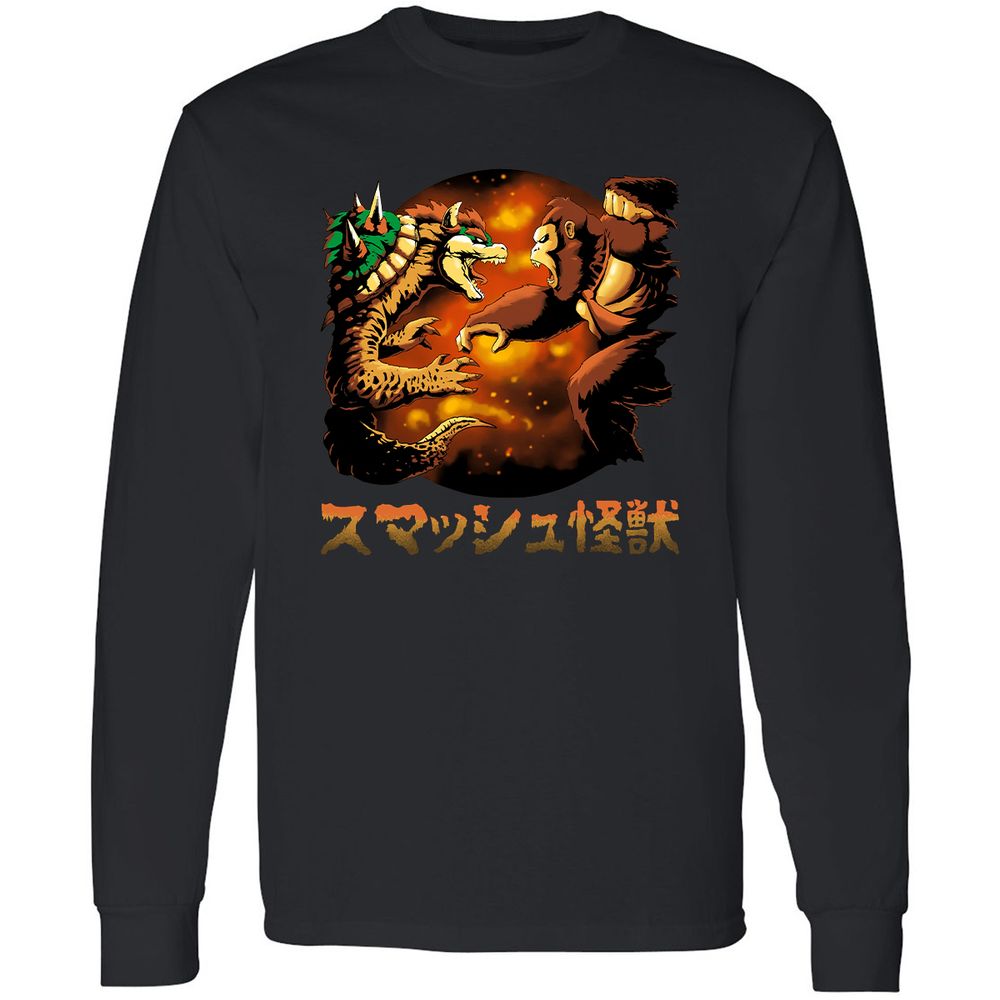 Long Sleeve T-Shirt - ALLLF2QP - Black - 1