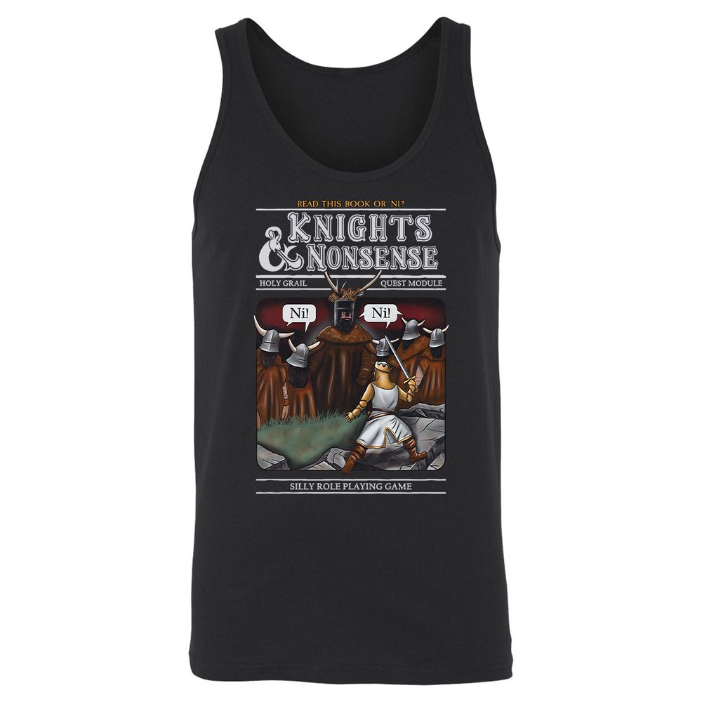 Unisex Jersey Tank - 7EPQLB35 - Black - 1