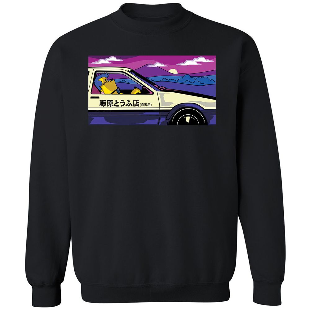 Classic Unisex Sweatshirt - 6K4X45TF - Black - 1