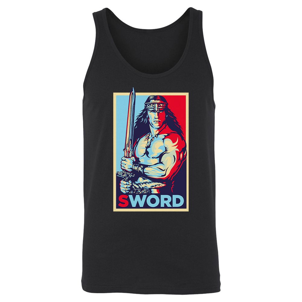 Unisex Jersey Tank - GX6QMY67 - Black - 1