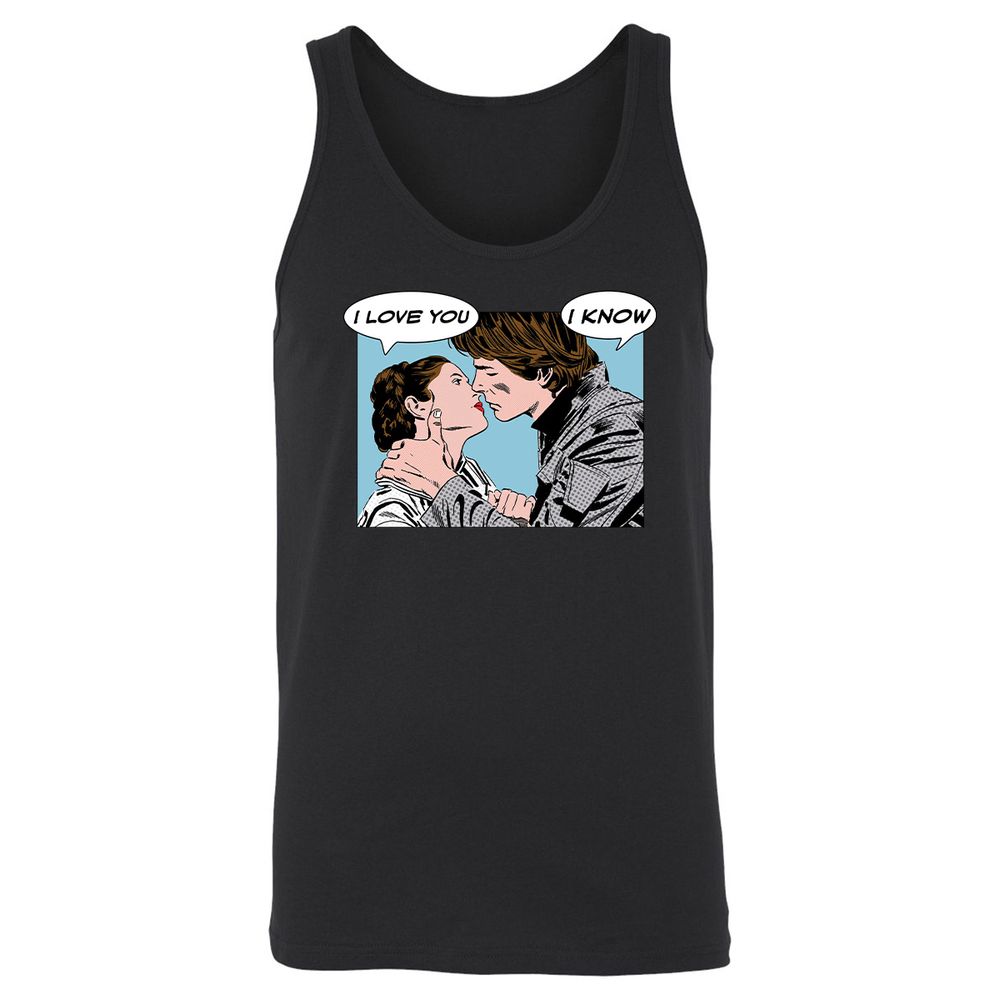 Unisex Jersey Tank - C9WUEBV5 - Black - 1