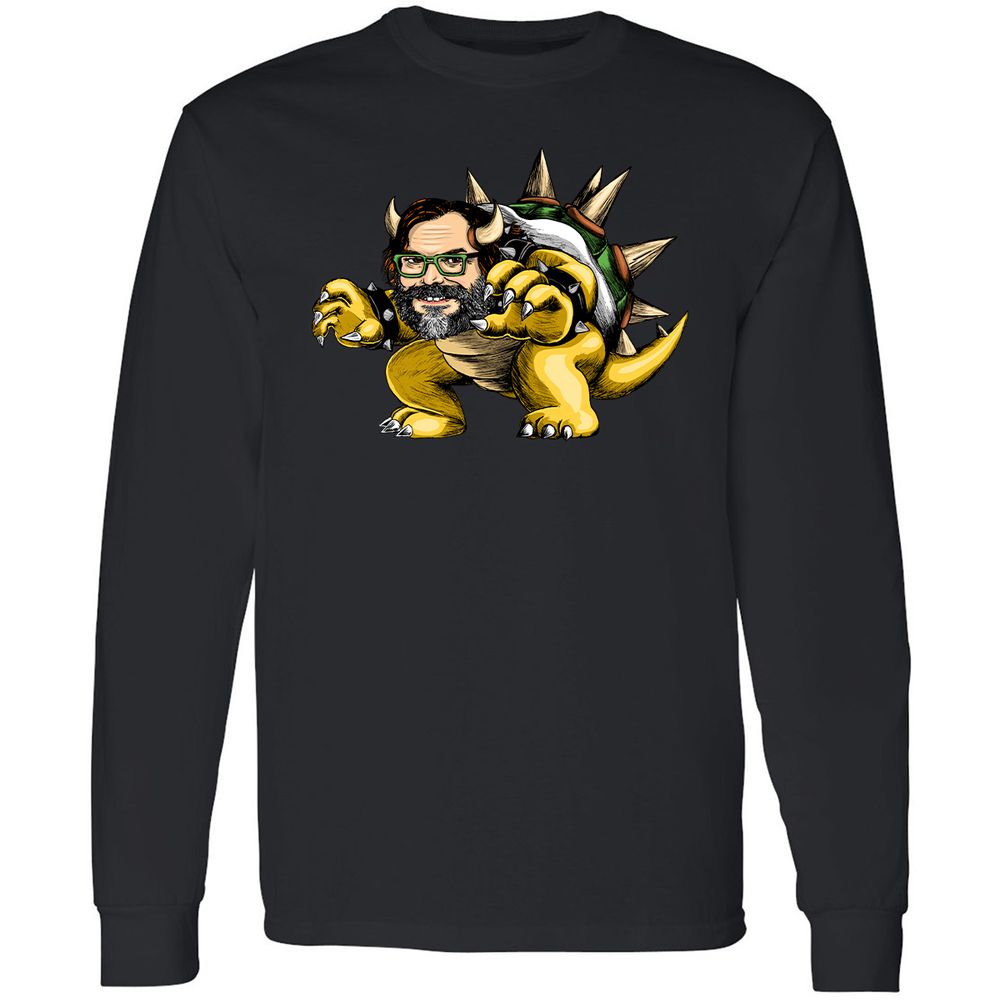 Long Sleeve T-Shirt - P1LYX4S2 - Black - 1