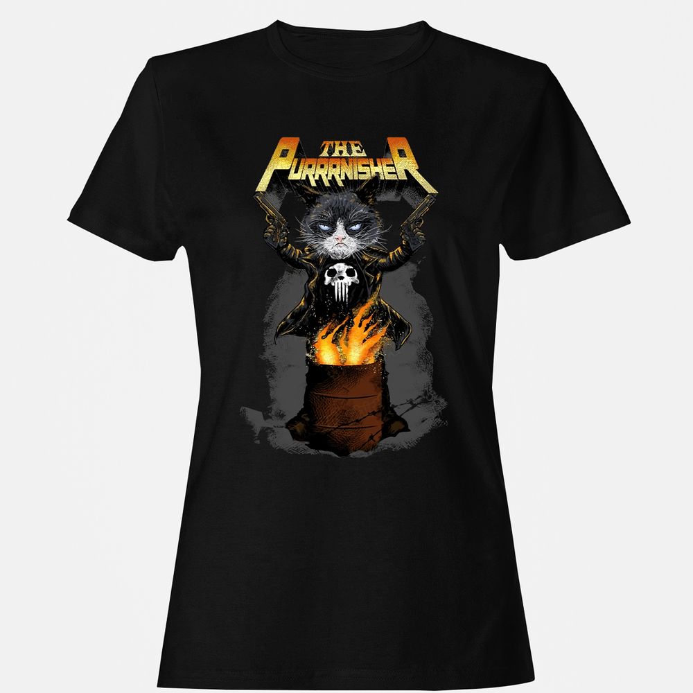 Women's T-Shirt - MTCHAM44 - Black - 1