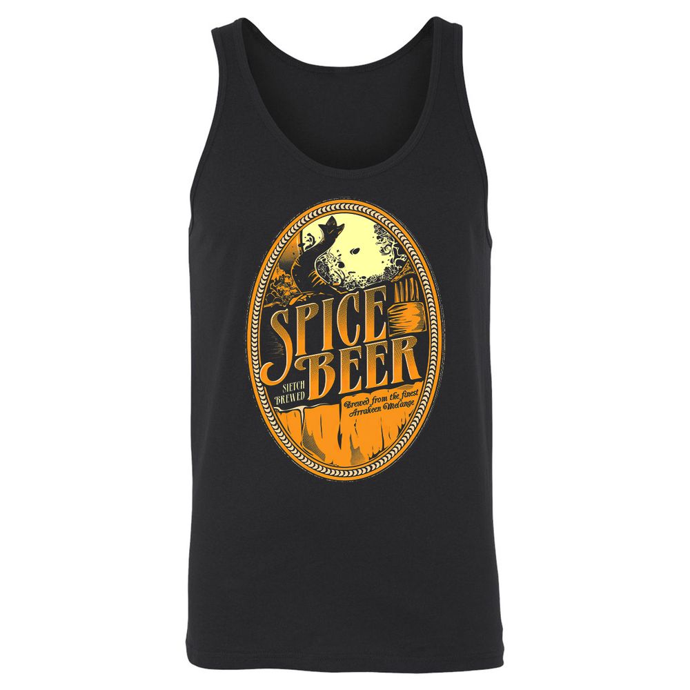 Unisex Jersey Tank - GXFUGRFD - Black - 1