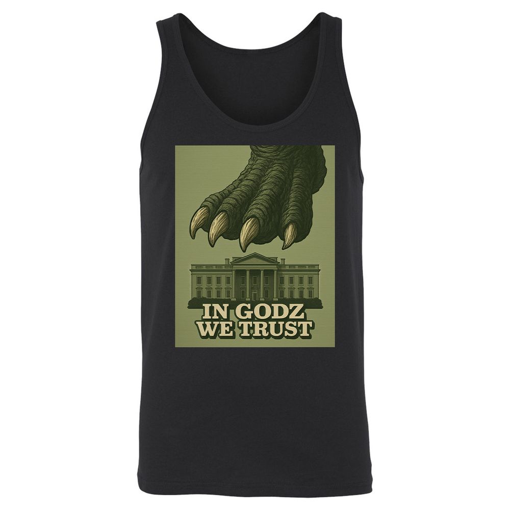 Unisex Jersey Tank - MSKJCXPG - Black - 1