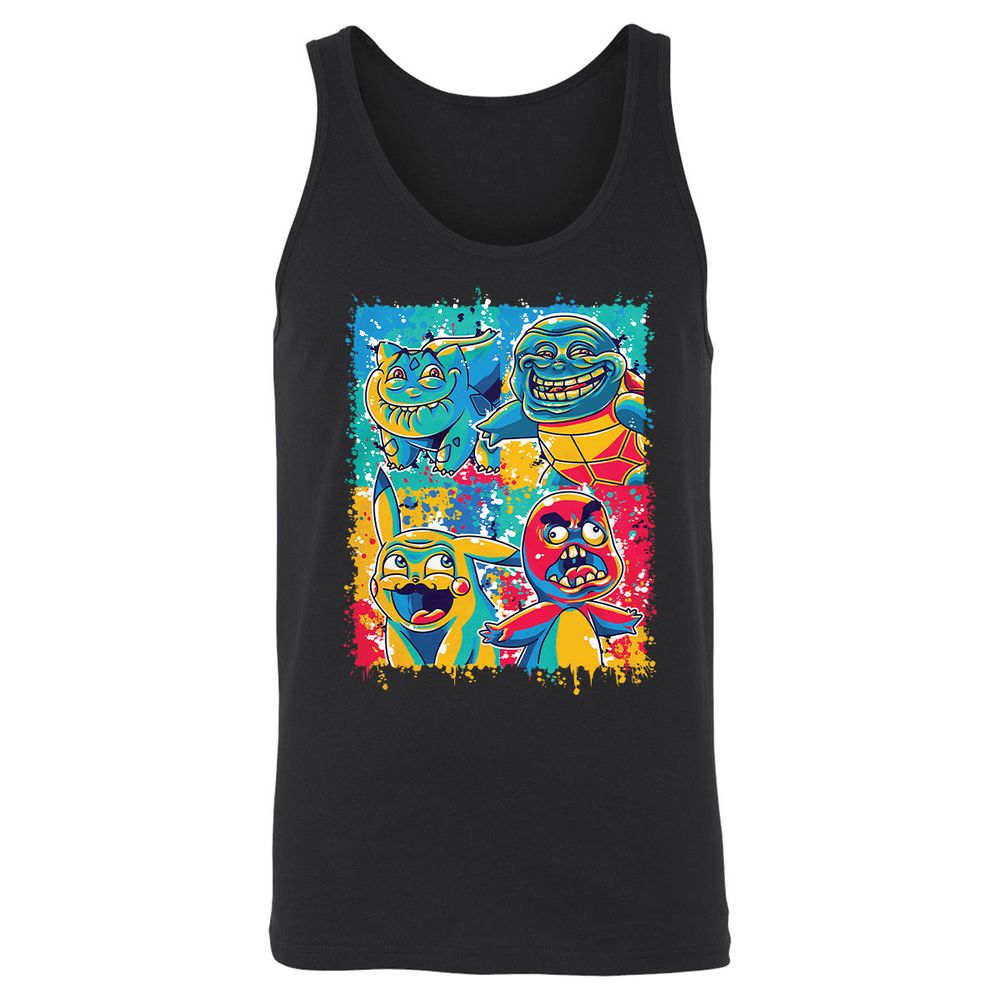 Unisex Jersey Tank - LPYT4T5Y - Black - 1