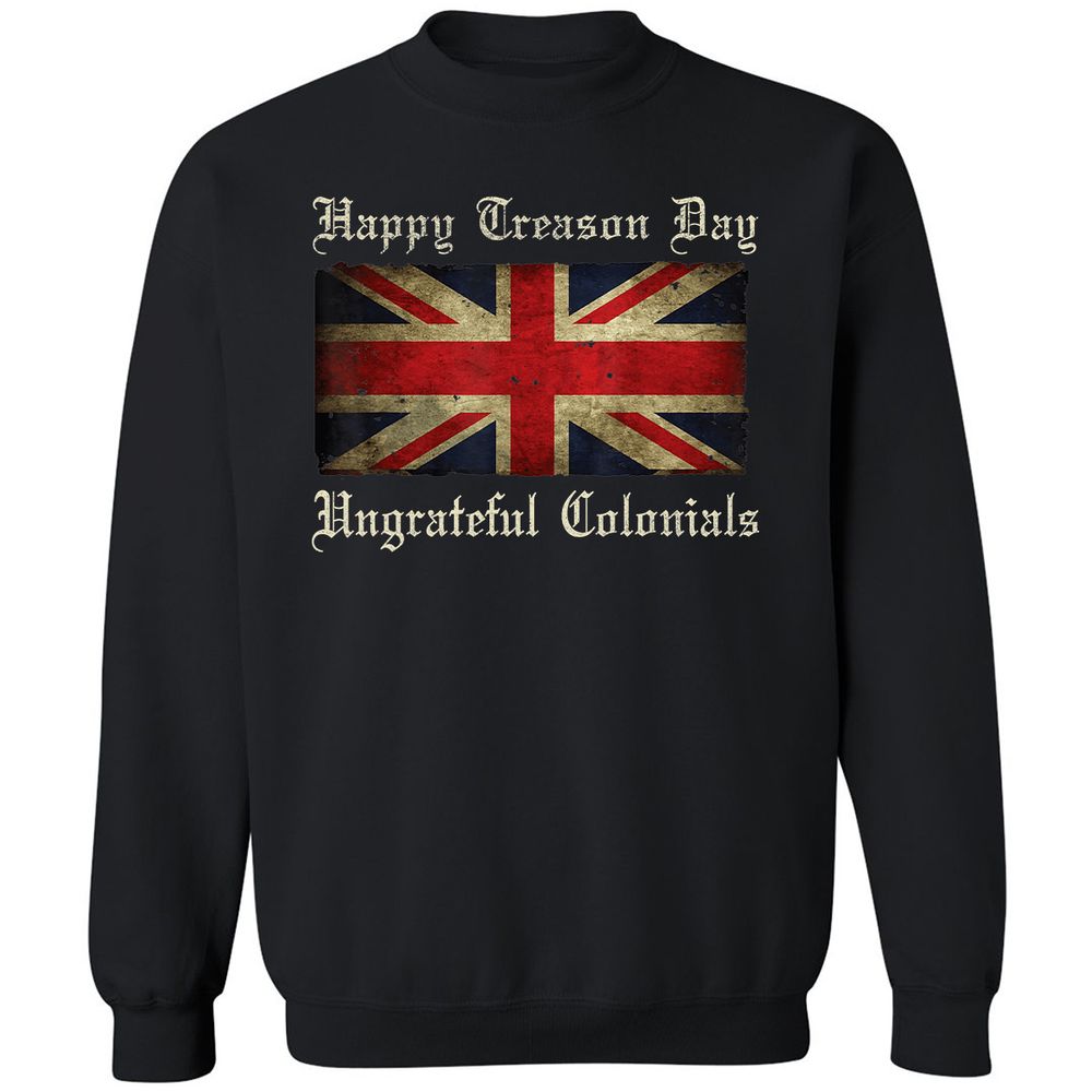 Classic Unisex Sweatshirt - 7TJETHYA - Black - 1