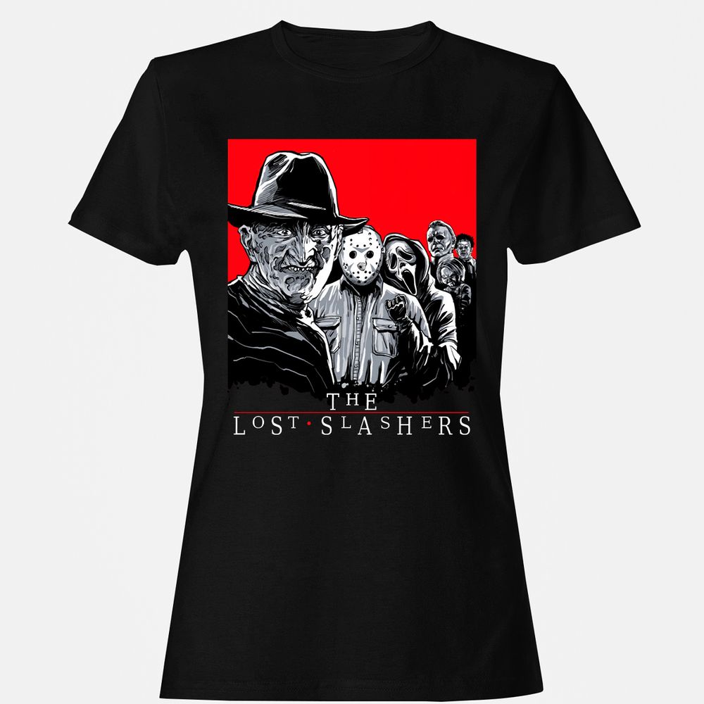 Women's T-Shirt - 876NX6NJ - Black - 1