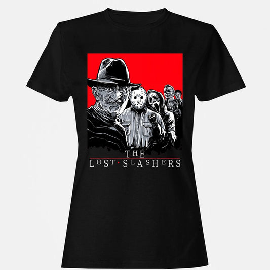 Women's T-Shirt - 876NX6NJ - Black - 1