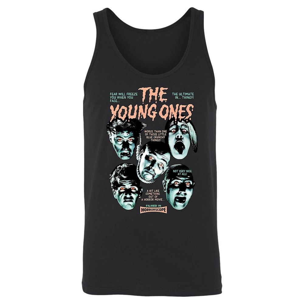 Unisex Jersey Tank - 32Q5HH9L - Black - 1