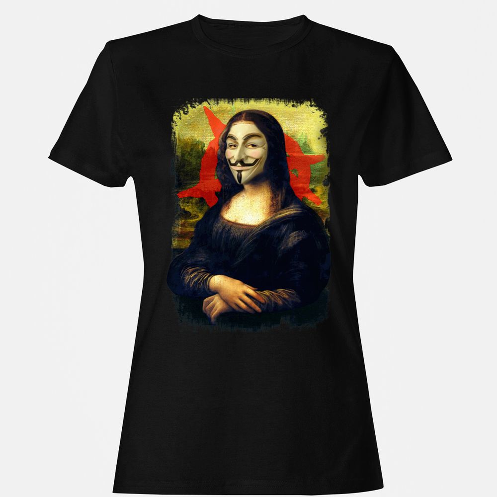 Women's T-Shirt - 63K4VP1Q - Black - 1