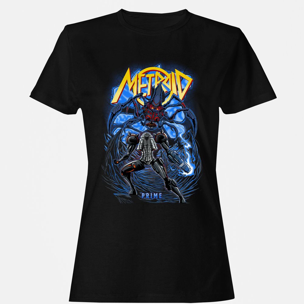 Women's T-Shirt - AKLNHPG9 - Black - 1