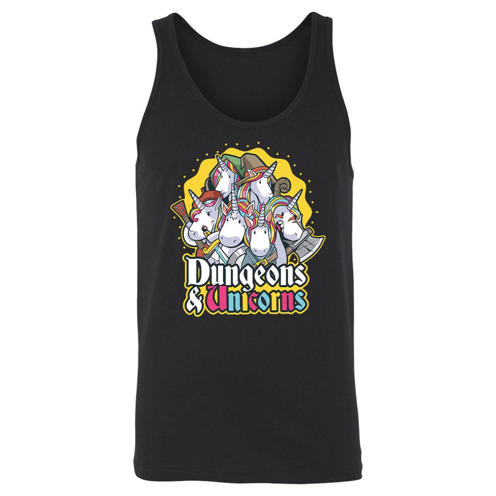 Unisex Jersey Tank - VXU1NPKG - Black - 1