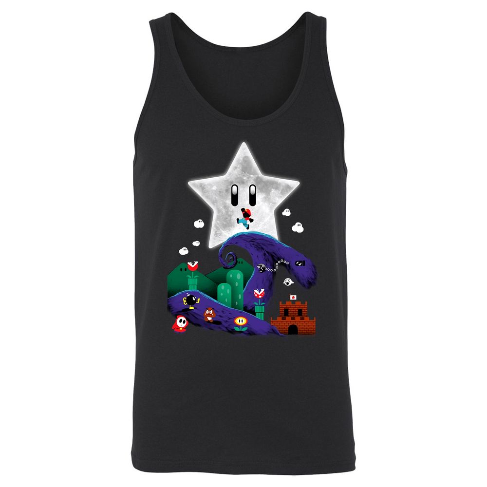 Unisex Jersey Tank - W2Q6VBGC - Black - 1