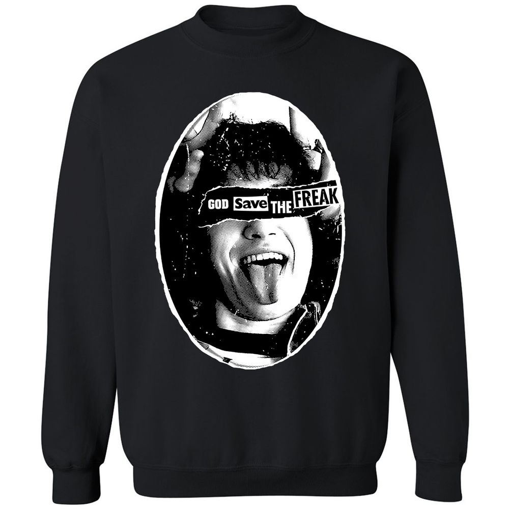 Classic Unisex Sweatshirt - 67KRPUN9 - Black - 1