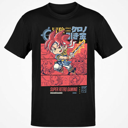 Classic Unisex T-Shirt - L3DK861R - Black - 1