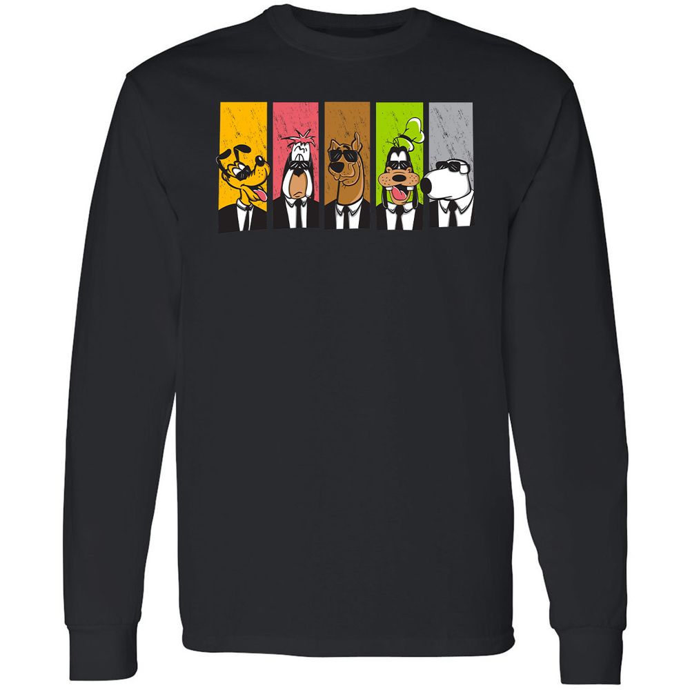 Long Sleeve T-Shirt - DFBTKDF2 - Black - 1