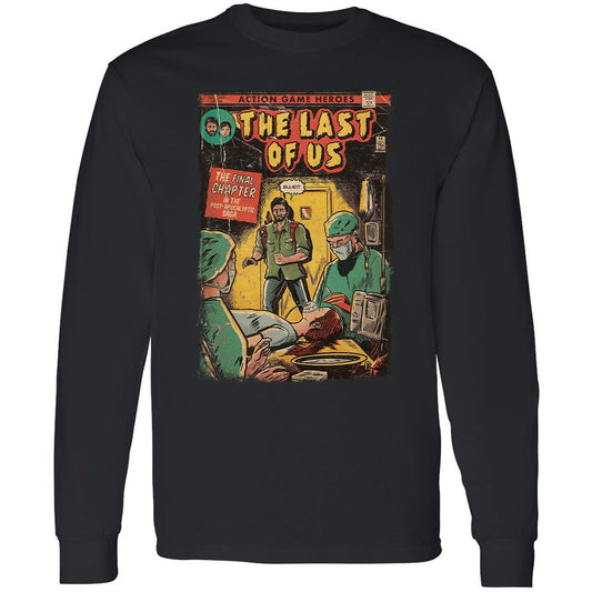 Long Sleeve T-Shirt - RTUZYNKB - Black - 1