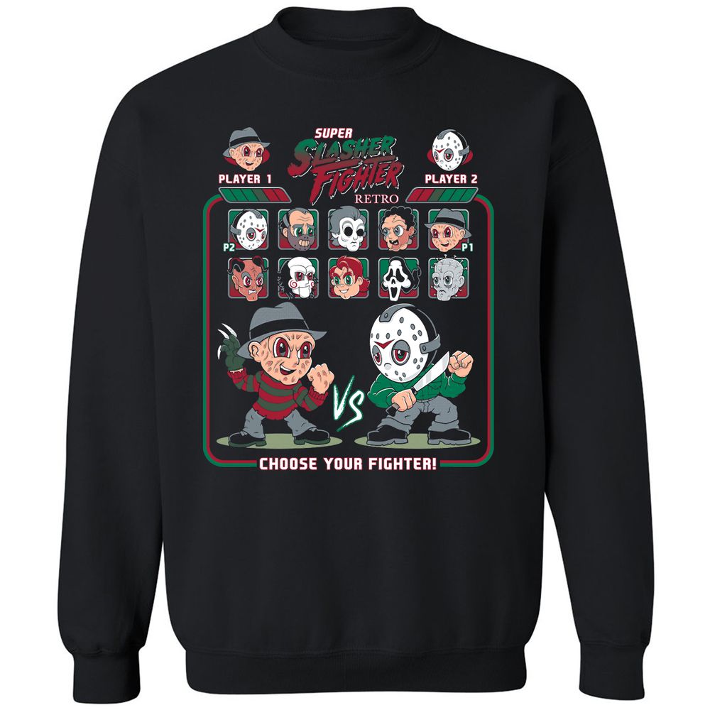Classic Unisex Sweatshirt - XCDLPV8V - Black - 1
