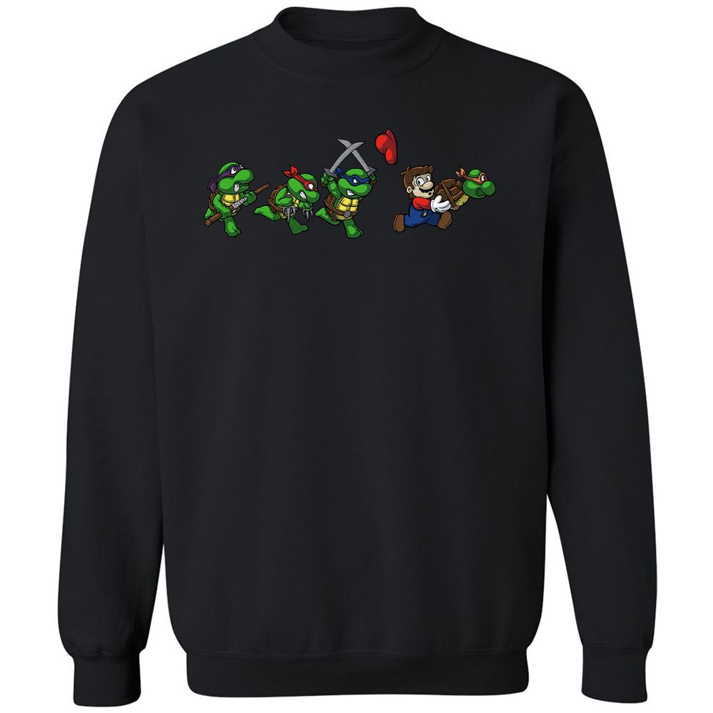 Classic Unisex Sweatshirt - 5W9JMQSM - Black - 1