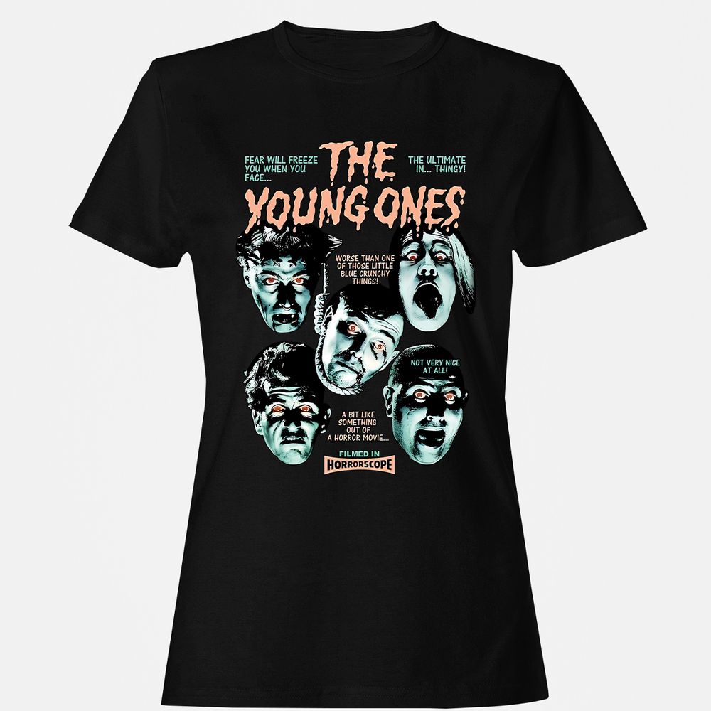 Women's T-Shirt - 9US7QF9S - Black - 1