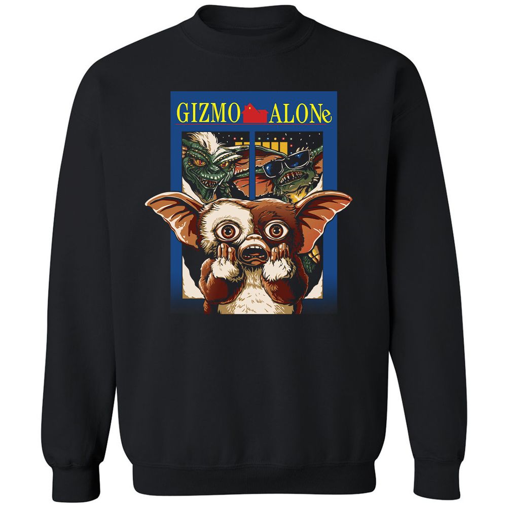 Classic Unisex Sweatshirt - WBZ97UQP - Black - 1