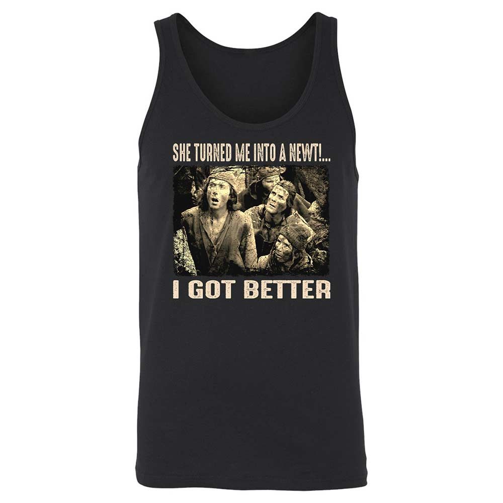 Unisex Jersey Tank - FS2ZNQX6 - Black - 1