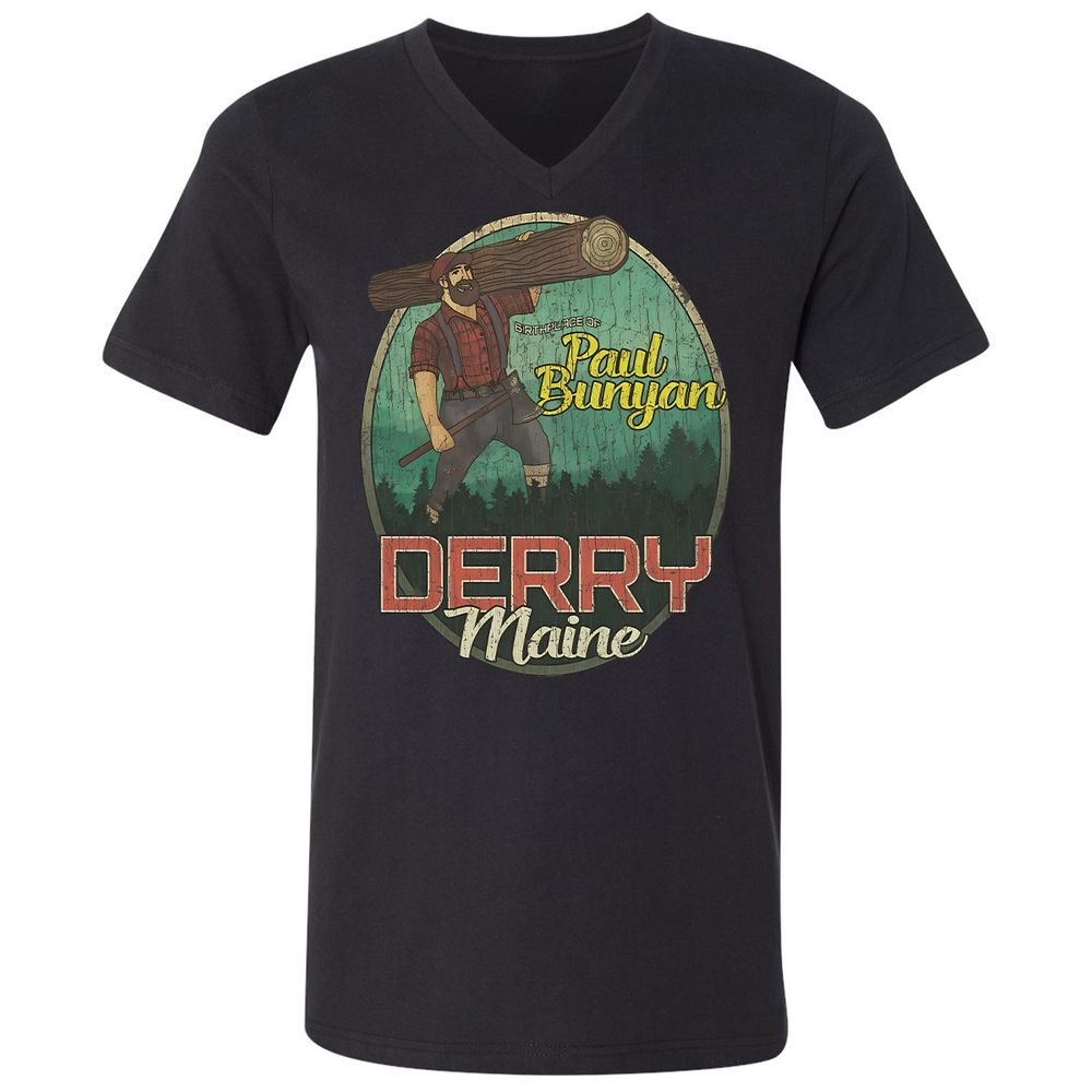 Derry Birthplace of Paul Bunyan - Black - 1